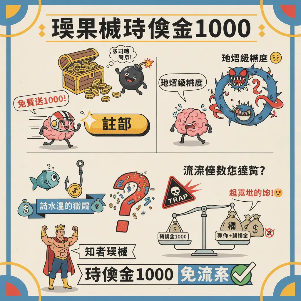 新手必看：娛樂城體驗金1000領取與流水要求解析