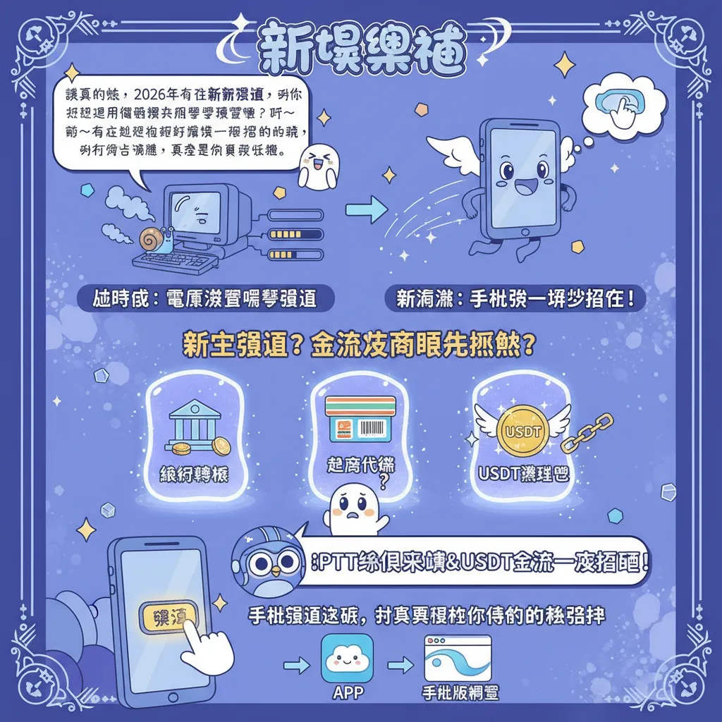 新娛樂城怎麼玩？手機儲值與 USDT 金流操作攻略